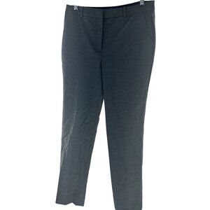 Talbots Petites Womens Dress Pants Size 8P Gray Wool Blend